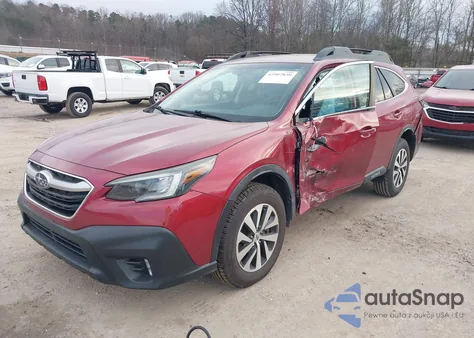 2020 Subaru Outback Premium из США, поврежденный, VIN 4S4BTACC3L3198163